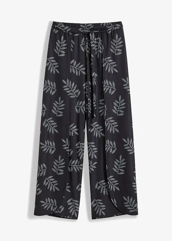 RAINBOW Hose in Wickeloptik aus Jerseycrepe