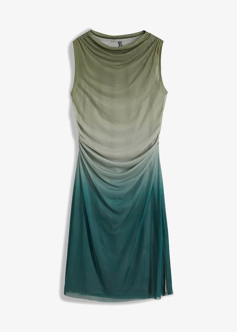 RAINBOW Midikleid aus Mesh