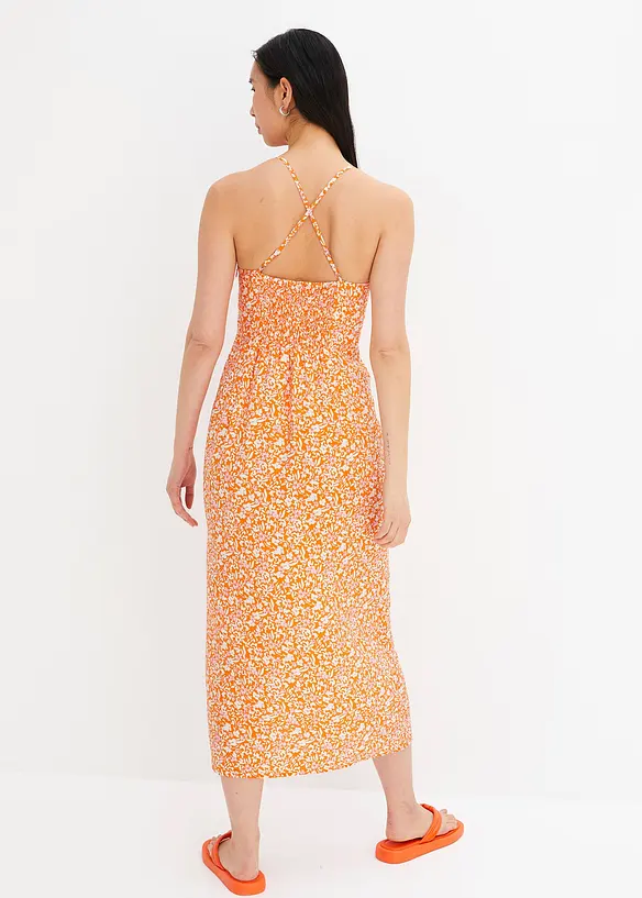 RAINBOW Midikleid Mit Schlitz