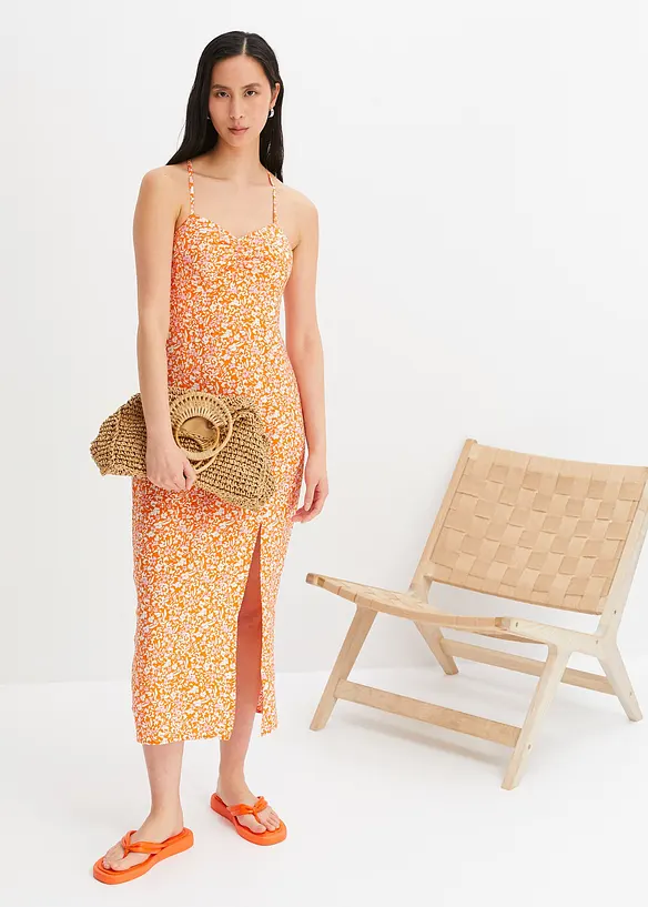 RAINBOW Midikleid Mit Schlitz