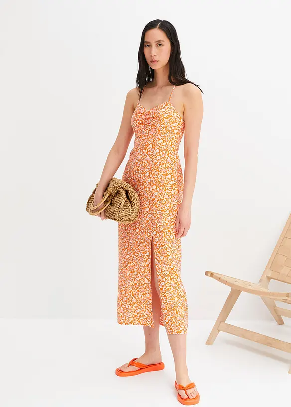 RAINBOW Midikleid Mit Schlitz