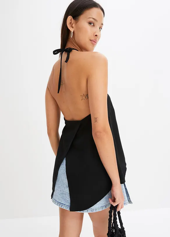 RAINBOW Neckholder-Blusentop