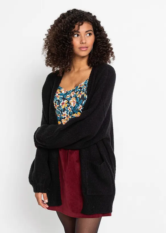 RAINBOW Oversized Strickjacke