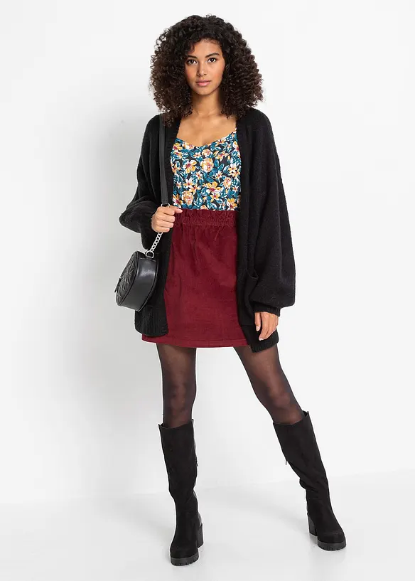 RAINBOW Oversized Strickjacke