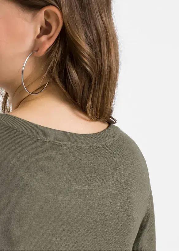 RAINBOW Pullover Mit Rockansatz