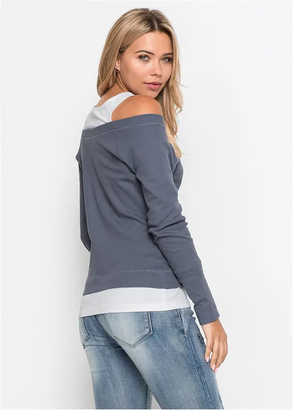 RAINBOW Shirt In 2-in-1-Optik