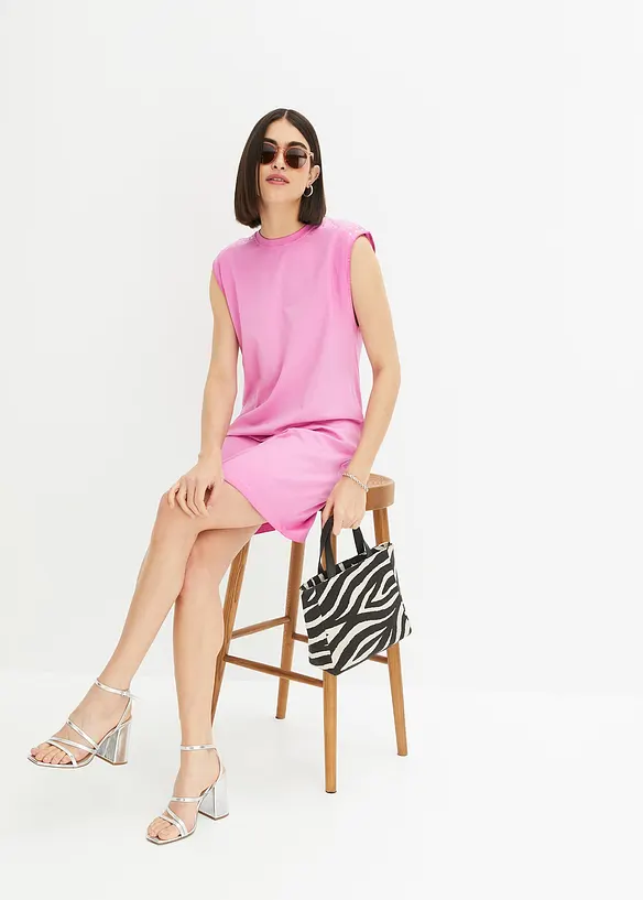 RAINBOW Shirtkleid In Used-Optik Mit Nieten