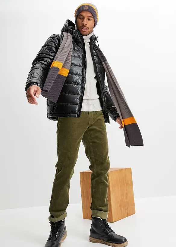 RAINBOW Steppjacke Mit Kapuze