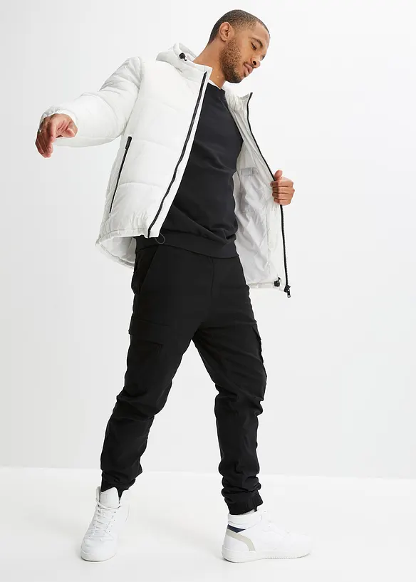 RAINBOW Steppjacke Mit Kapuze