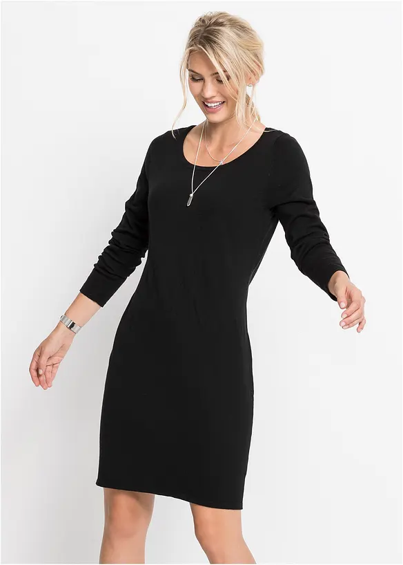RAINBOW Strickkleid Mit Legerem Schnitt