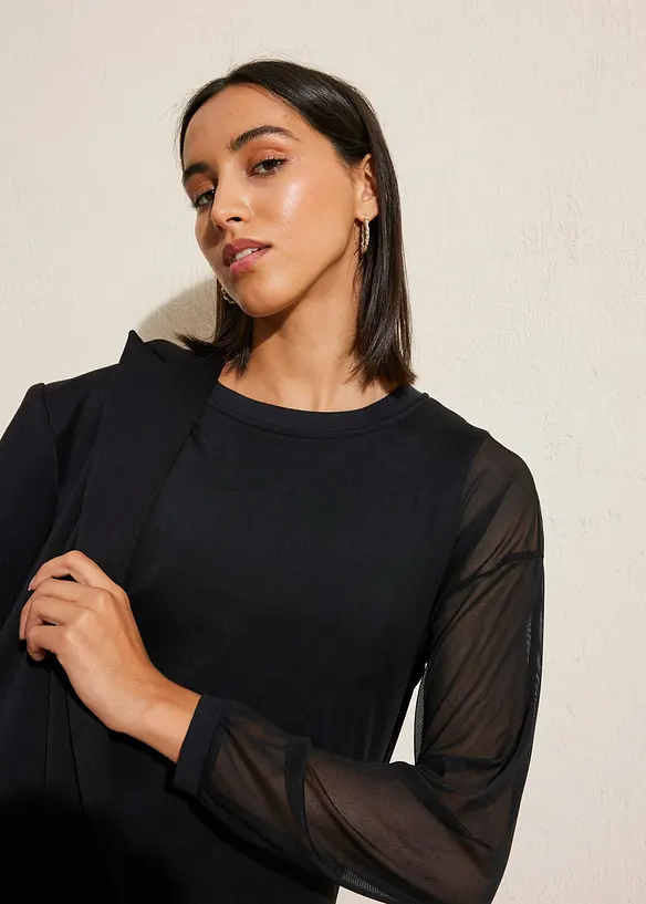 RAINBOW Sweatshirt Mit Mesh