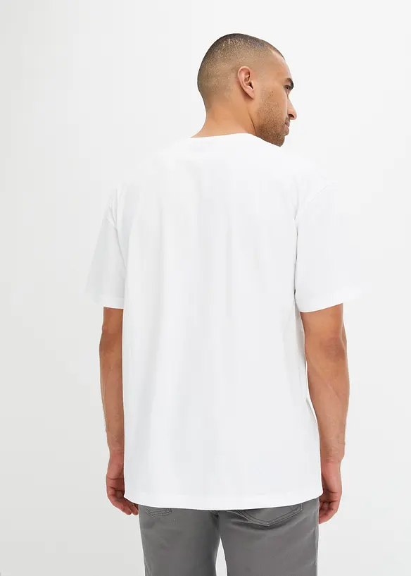 RAINBOW T-Shirt Aus Bio Baumwolle, Loose Fit