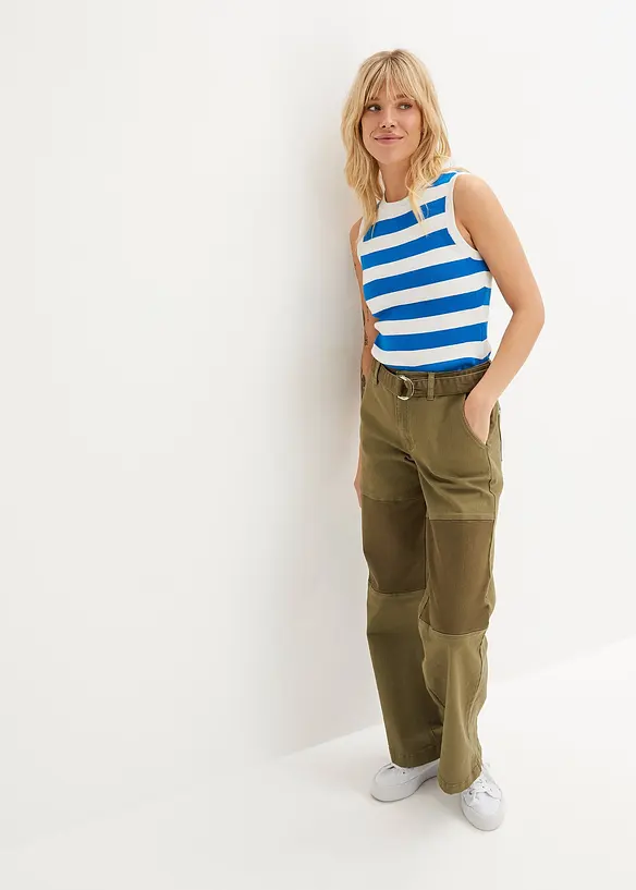 RAINBOW Twillhose Mit Patch Details