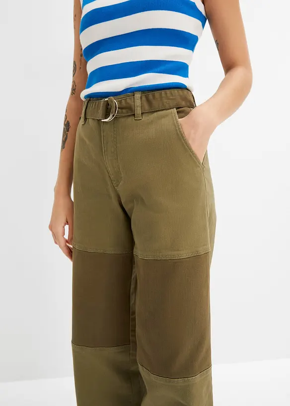RAINBOW Twillhose Mit Patch Details