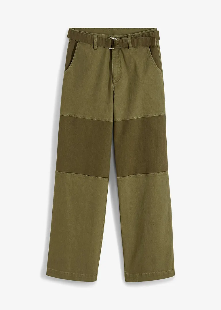 RAINBOW Twillhose mit Patch Details