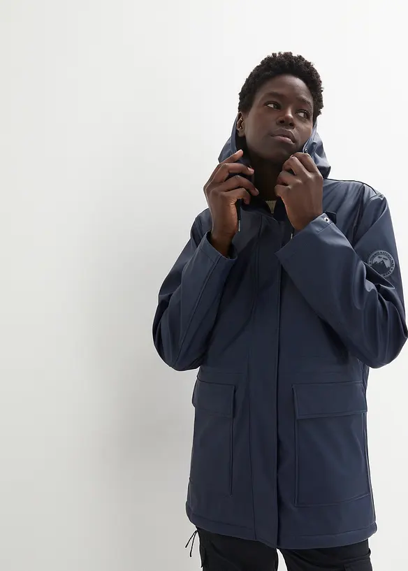 Bpc Bonprix Collection Regenjacke Mit Teddyfutter Aus Wasserdichtem Material