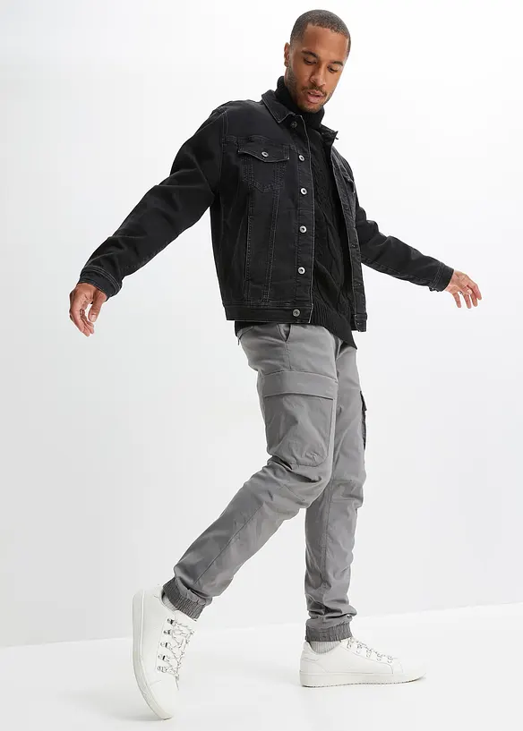 RAINBOW Regular Fit Schlupf-Thermohose Mit Cargotaschen, Straight