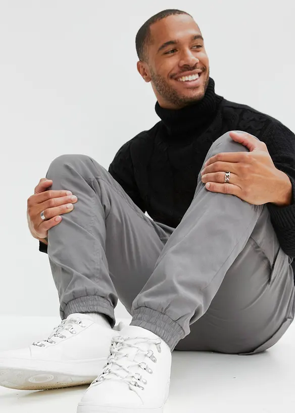 RAINBOW Regular Fit Schlupf-Thermohose Mit Cargotaschen, Straight