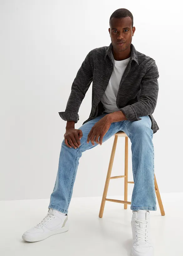 John Baner JEANSWEAR Regular Fit Stretch-Jeans M. Komfortschnitt, Straight