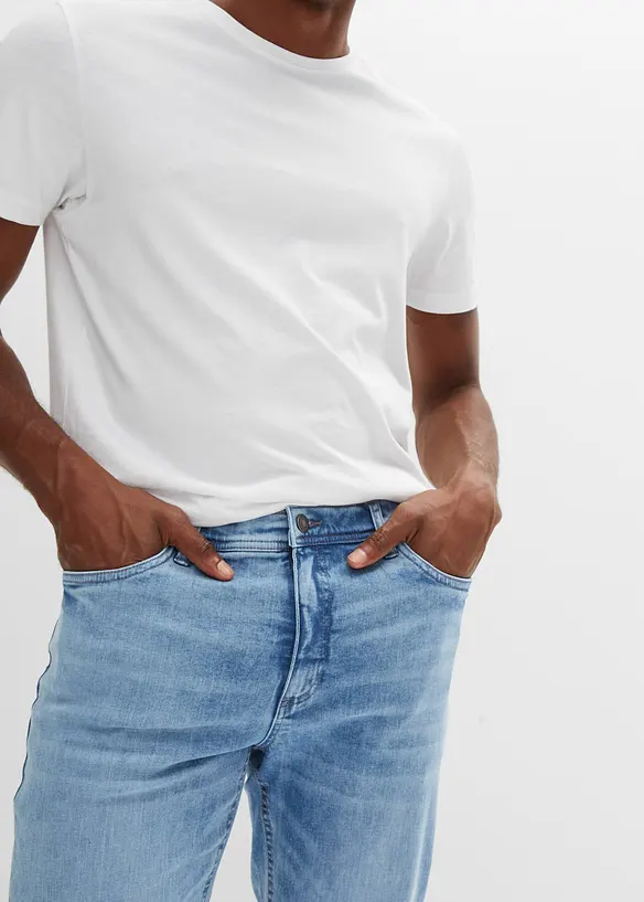 John Baner JEANSWEAR Regular Fit Stretch-Jeans M. Komfortschnitt, Straight