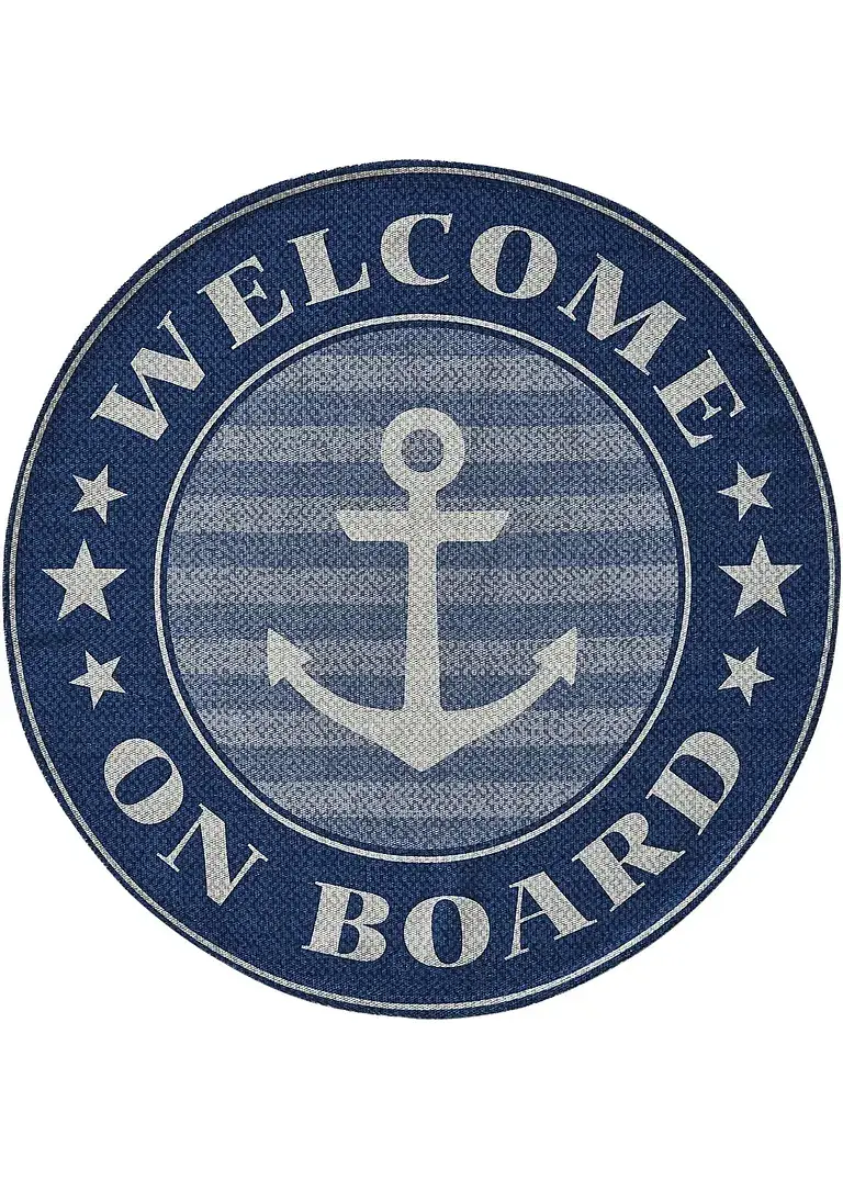 Bpc Living Bonprix Collection Runder In- Und Outdoorteppich Mit Anker