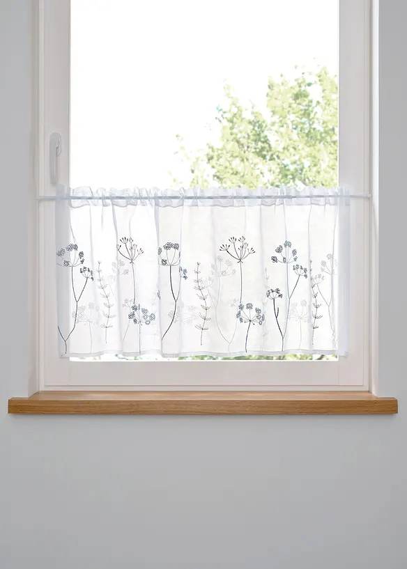 bpc living bonprix collection Scheibengardine mit Stickerei