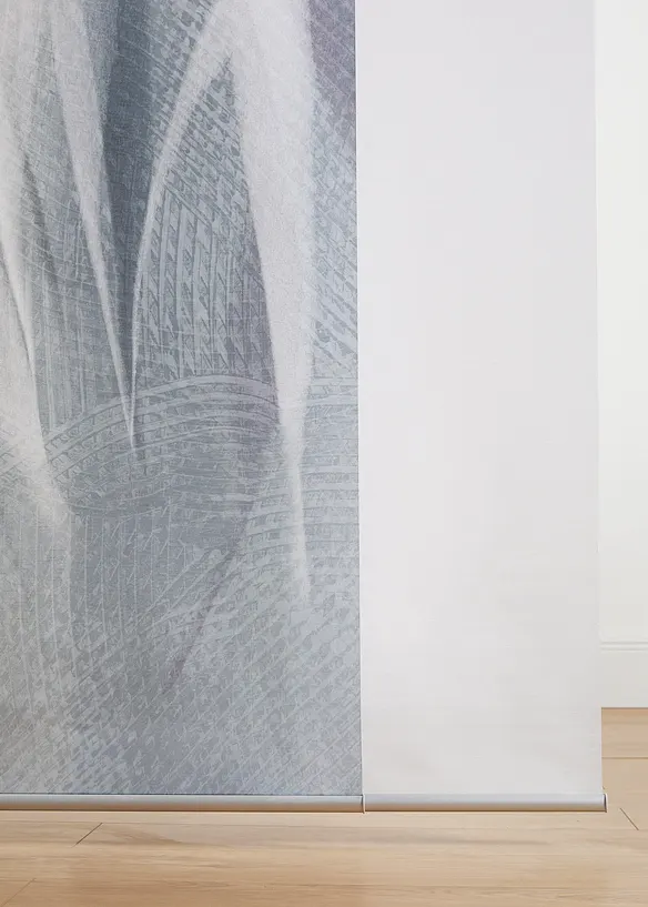 Bpc Living Bonprix Collection Schiebegardine Im Set Bedruckt Und Uni