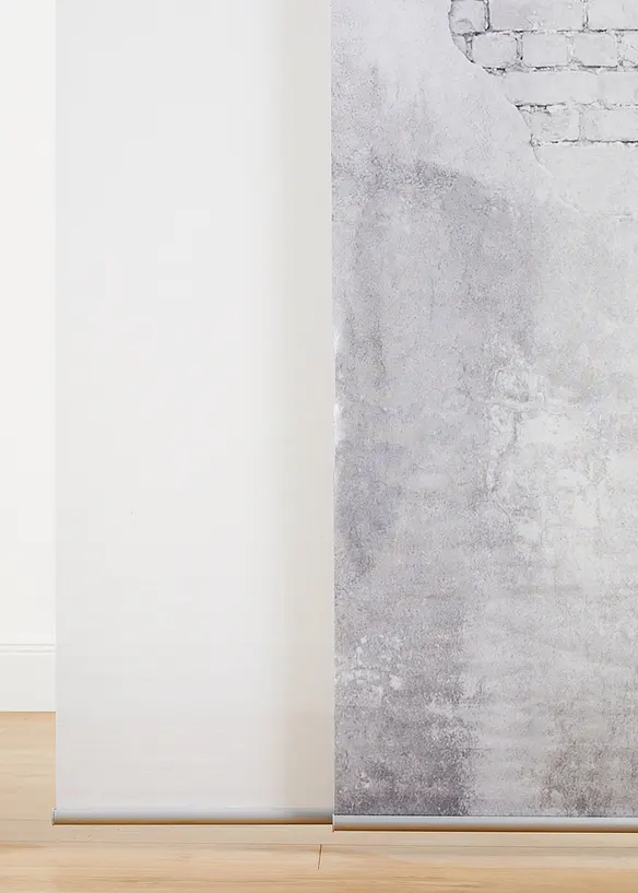 Bpc Living Bonprix Collection Schiebegardine Im Set Bedruckt Und Uni