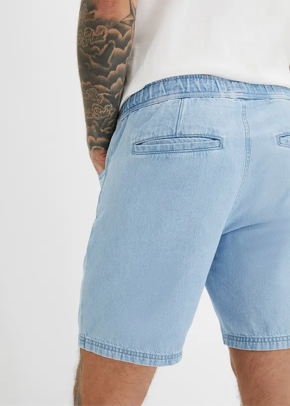 John Baner JEANSWEAR Schlupf Long-Jeans-Shorts, Regular Fit