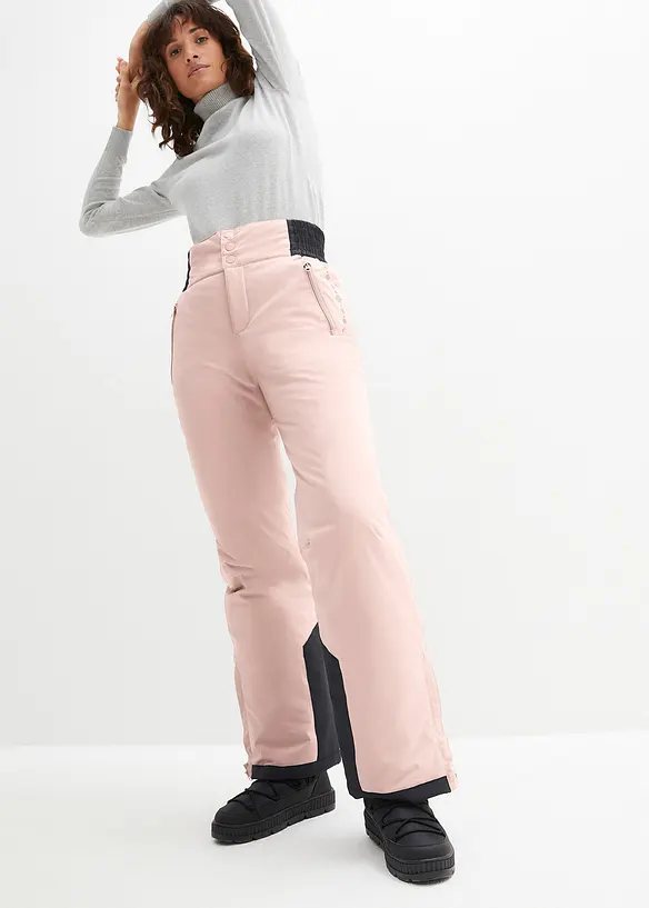 Bpc Bonprix Collection Ski Thermo-Funktionshose Mit High Waist Bequembund, Wasserdicht, Straight