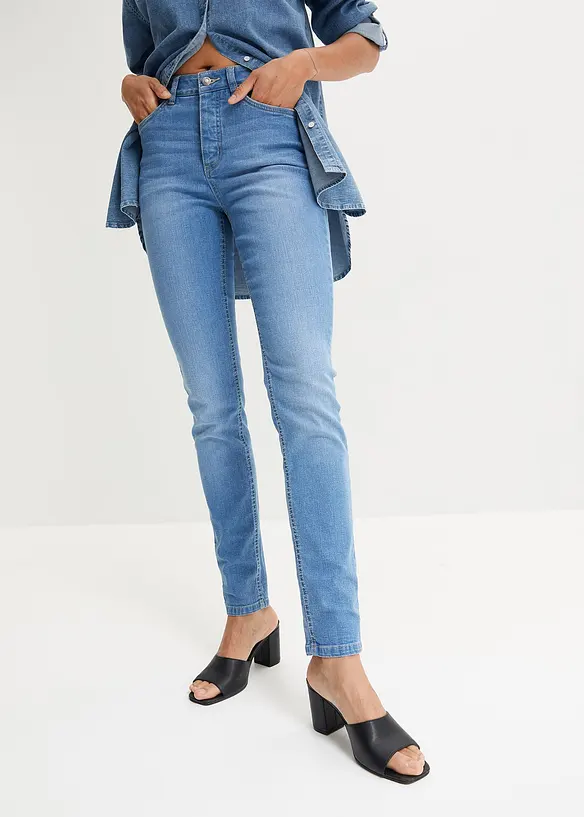 John Baner JEANSWEAR Skinny Jeans High Waist, Ultra-Soft