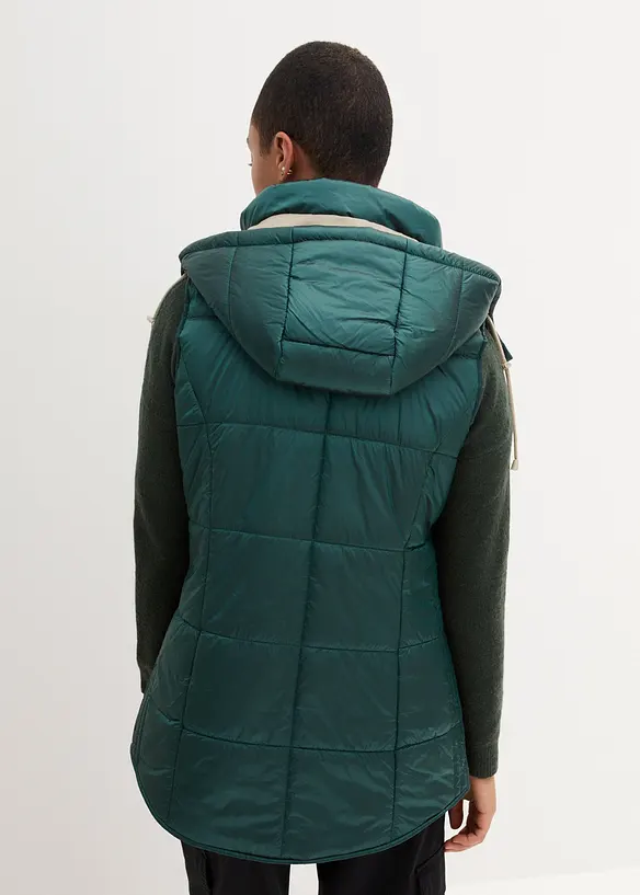 Bpc Bonprix Collection Steppweste Mit Abnehmbarer Kapuze