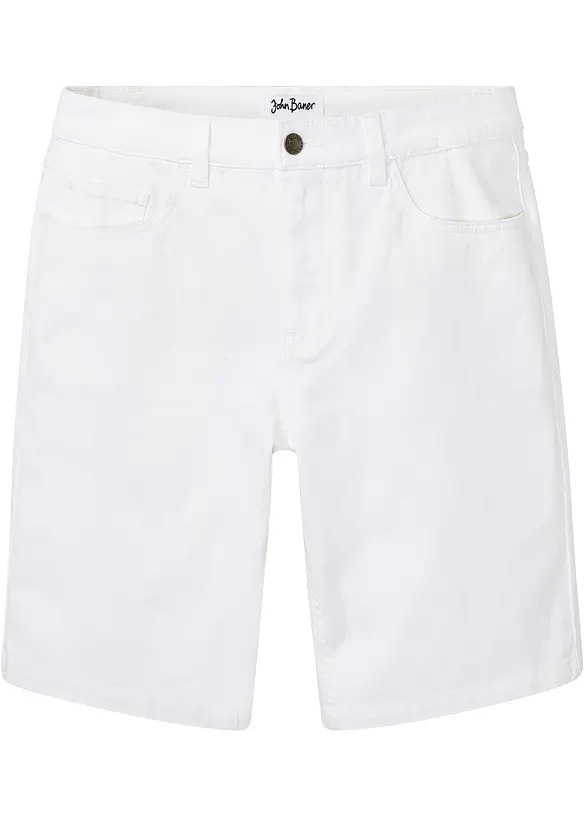 John Baner JEANSWEAR Stretch-Jeans-Bermuda, Classic Fit