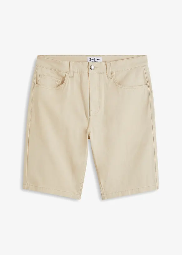 John Baner JEANSWEAR Stretch-Jeans-Bermuda, Classic Fit