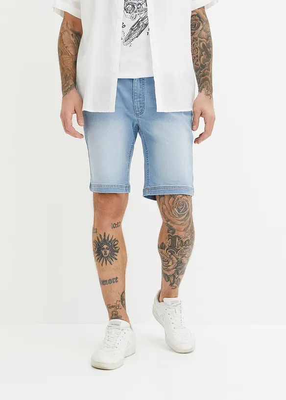 John Baner JEANSWEAR Stretch-Jeans-Bermuda, Regular Fit