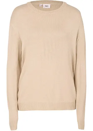bpc bonprix collection Strick-Pullover mit Rundhals-Ausschnitt