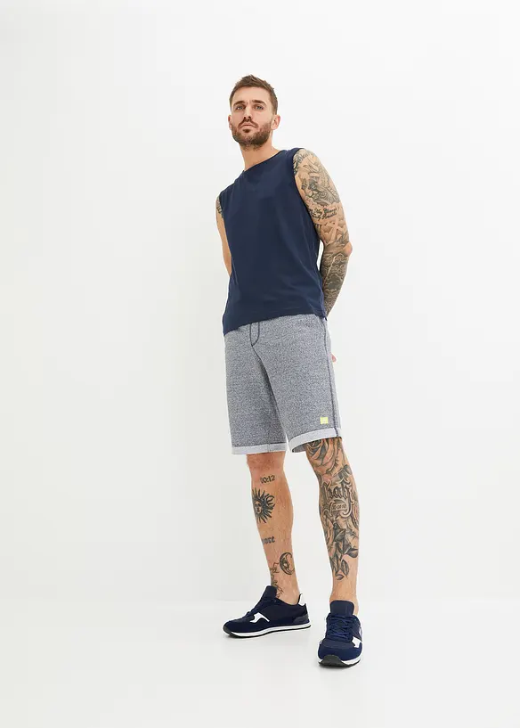 Bpc Bonprix Collection Sweat-Bermuda In Denim-Optik