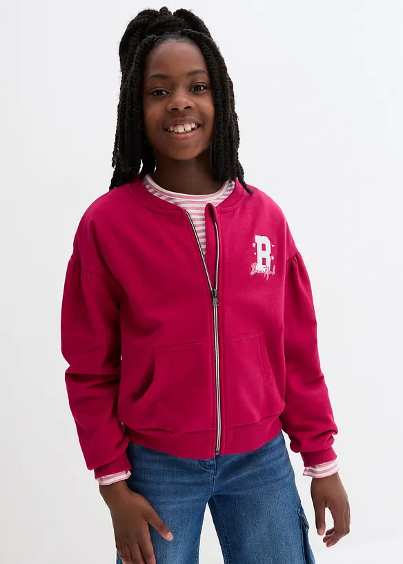 Bpc Bonprix Collection Sweatjacke Aus Bio Baumwolle