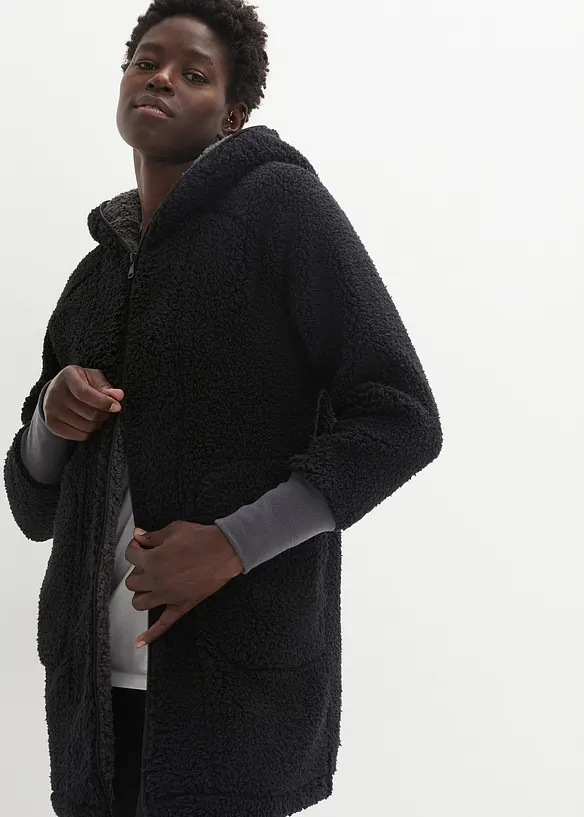 Bpc Bonprix Collection Teddy-Fleece Jacke, Oversized
