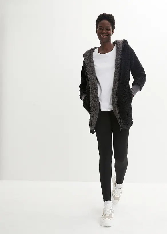 Bpc Bonprix Collection Teddy-Fleece Jacke, Oversized