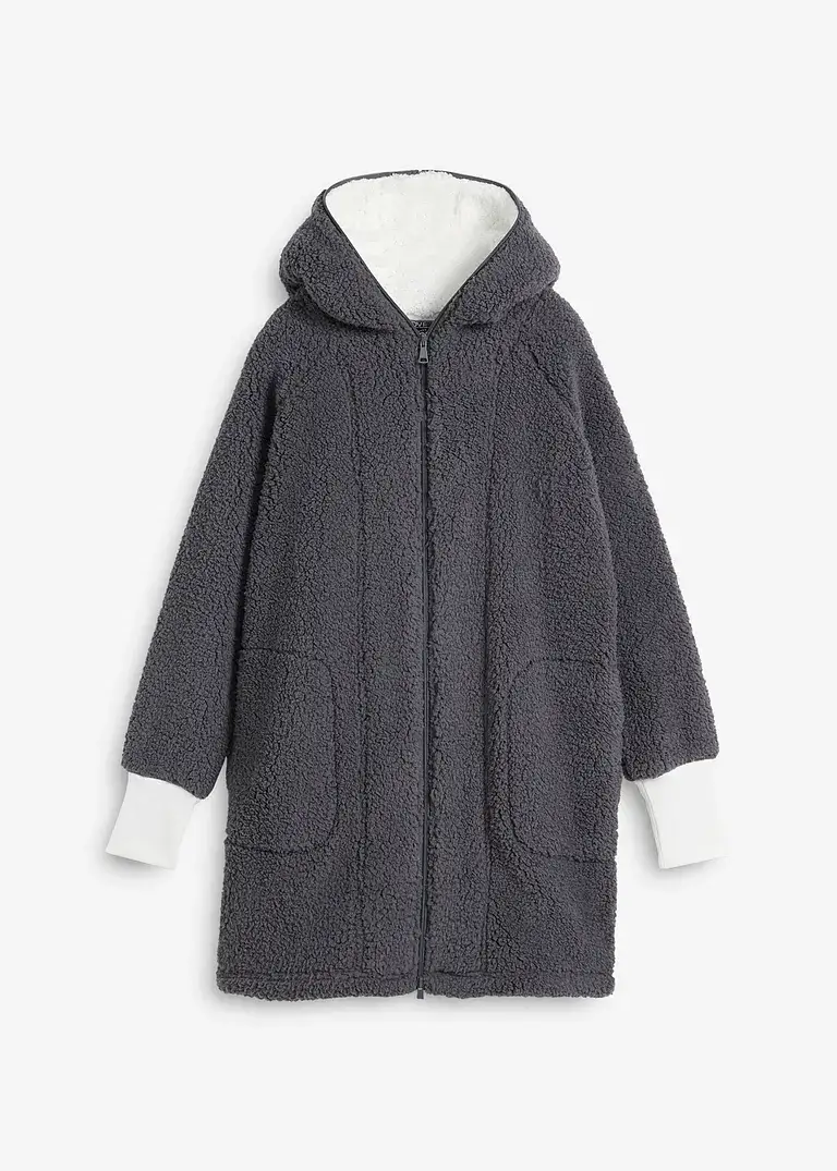bpc bonprix collection Teddy-Fleece Jacke, Oversized