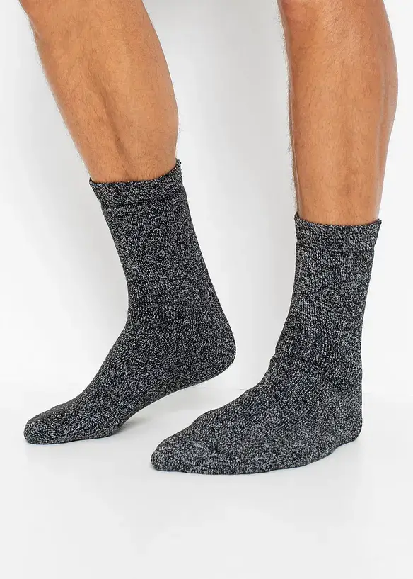 Bpc Bonprix Collection Thermo Frottee Socken Mit Bio-Baumwolle (5er Pack)