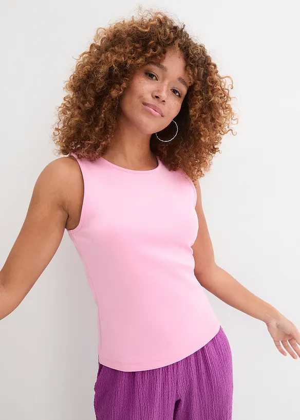 Bpc Bonprix Collection Top Aus Festem Scuba-Material