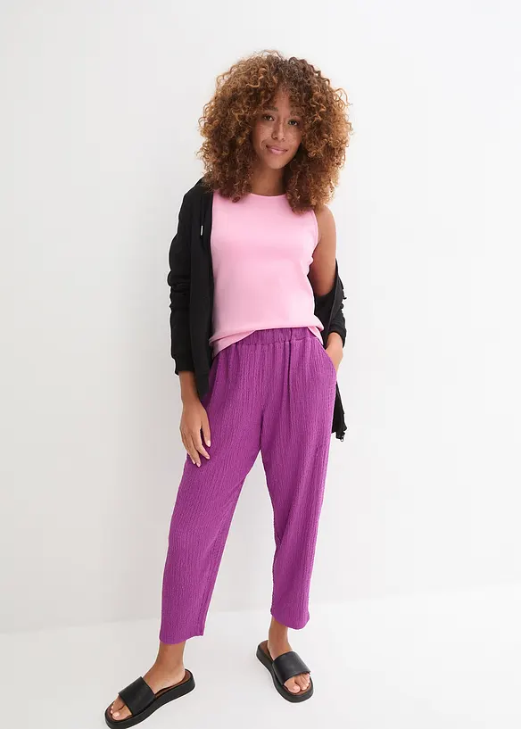 Bpc Bonprix Collection Top Aus Festem Scuba-Material