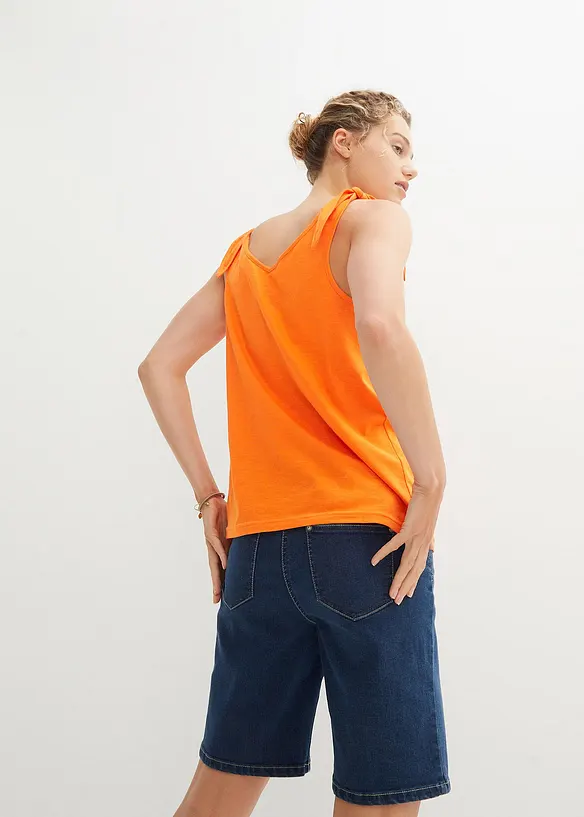 Bpc Bonprix Collection Top Mit Knotendetails Aus Bio-Baumwolle