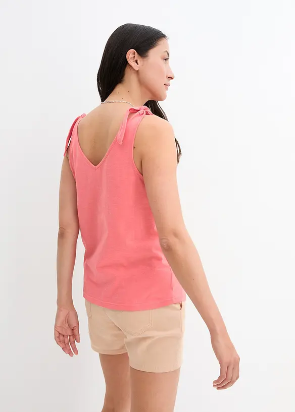 Bpc Bonprix Collection Top Mit Knotendetails Aus Bio-Baumwolle