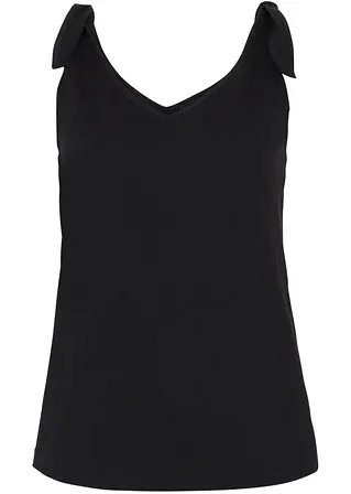 bpc bonprix collection Top mit Knotendetails aus Bio-Baumwolle