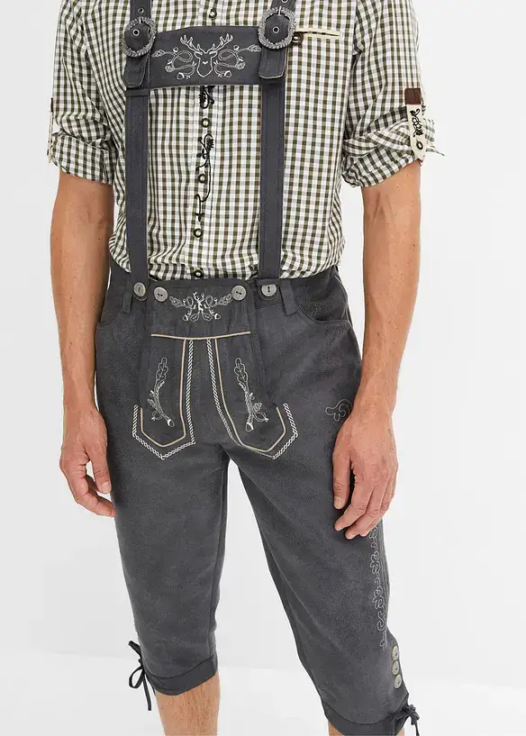 Bpc Selection Trachten-Kniebundhose Aus Lederimitat