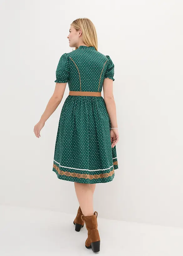 Bpc Bonprix Collection Trachtenkleid Mit Schürze, Knieumspielend (2-tlg.Set)