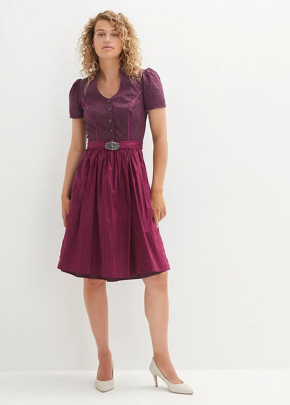 Bpc Bonprix Collection Trachtenkleid Mit Schürze, Knieumspielend (2-tlg.Set)